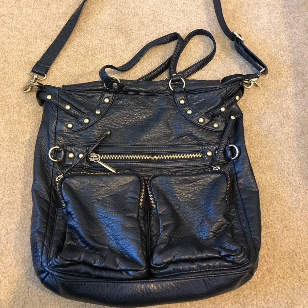 Black Large Crossbody